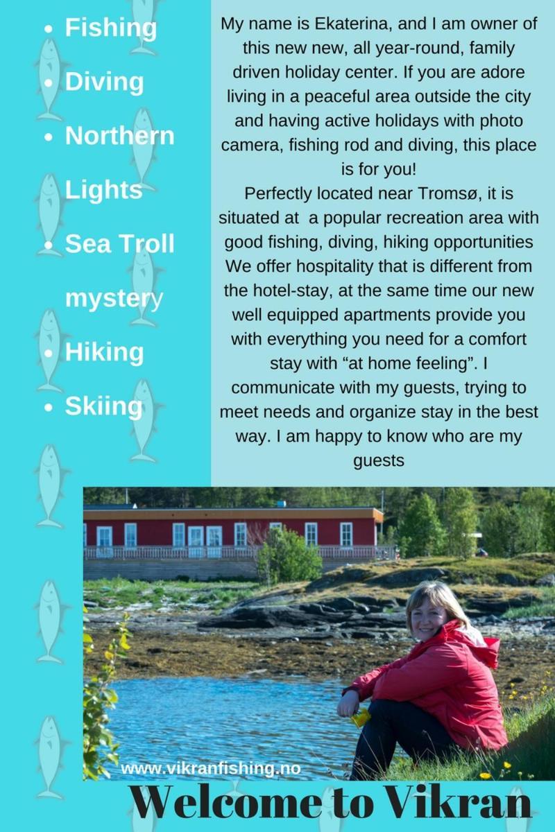 Vikran Vacation: Sea Fishing And Northern Lights Habitación foto