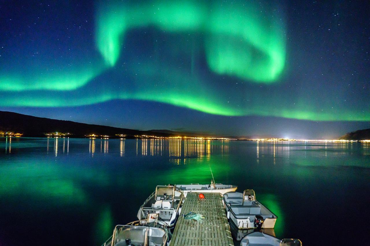 Vikran Vacation: Sea Fishing And Northern Lights Exterior foto